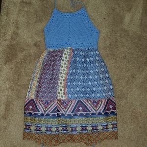 Speechless crochet top dress